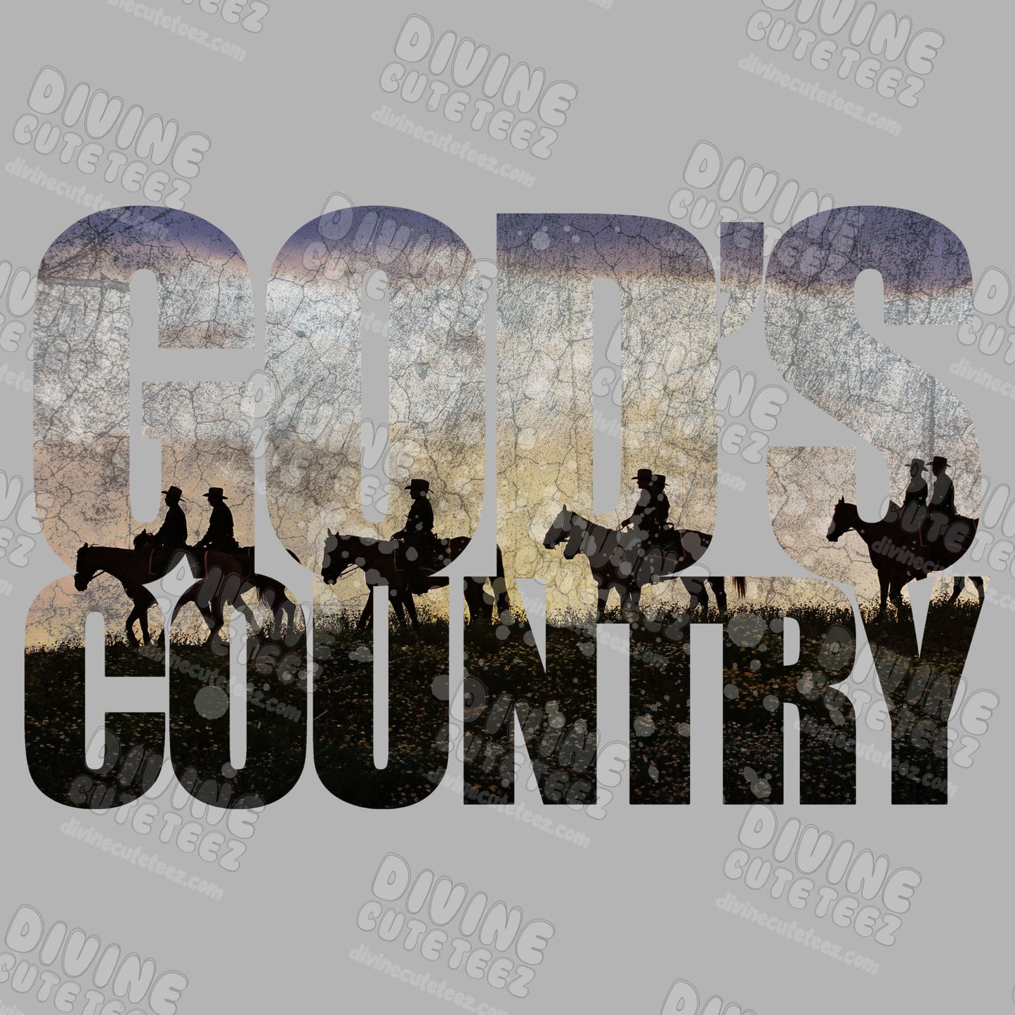 Gods Country DTF Transfer