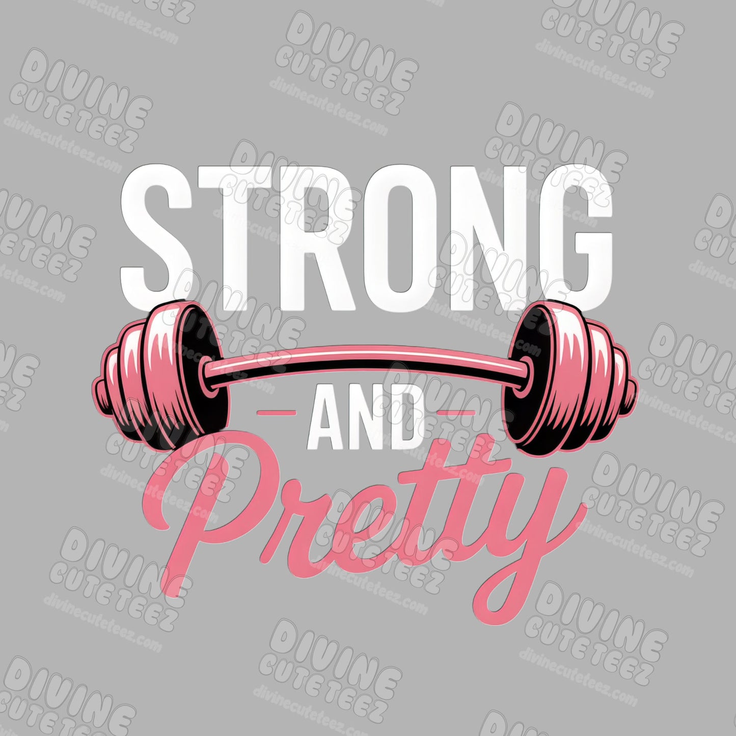 Strong and Pretty DTF Transfer