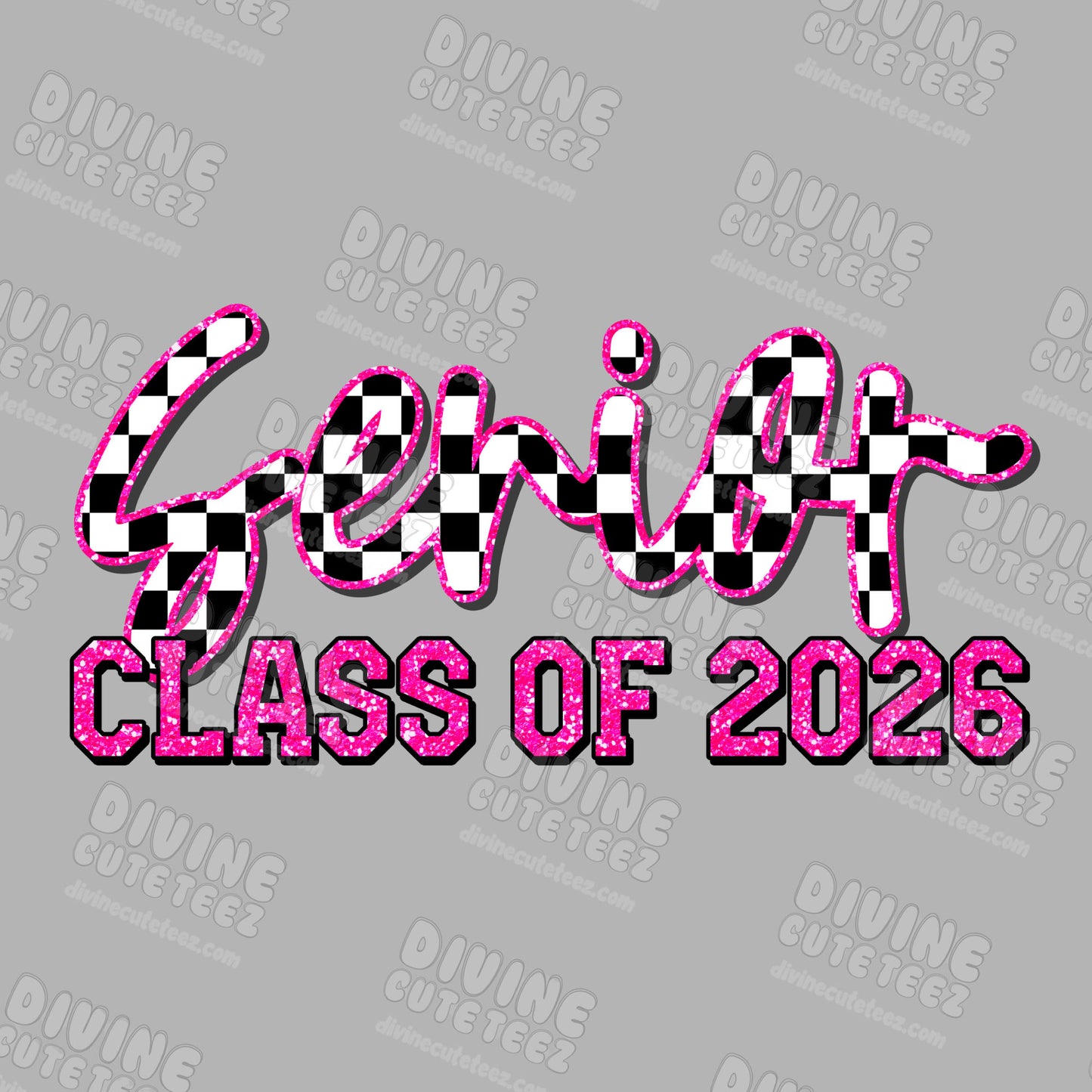 Senior Class Of 2026 DTF Transfer