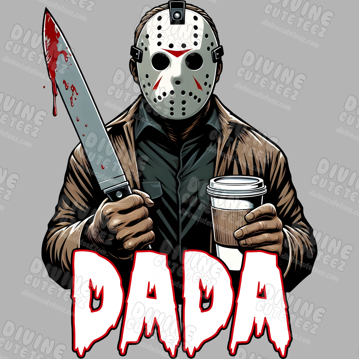 Mama/Dada Vorhees DTF Transfer