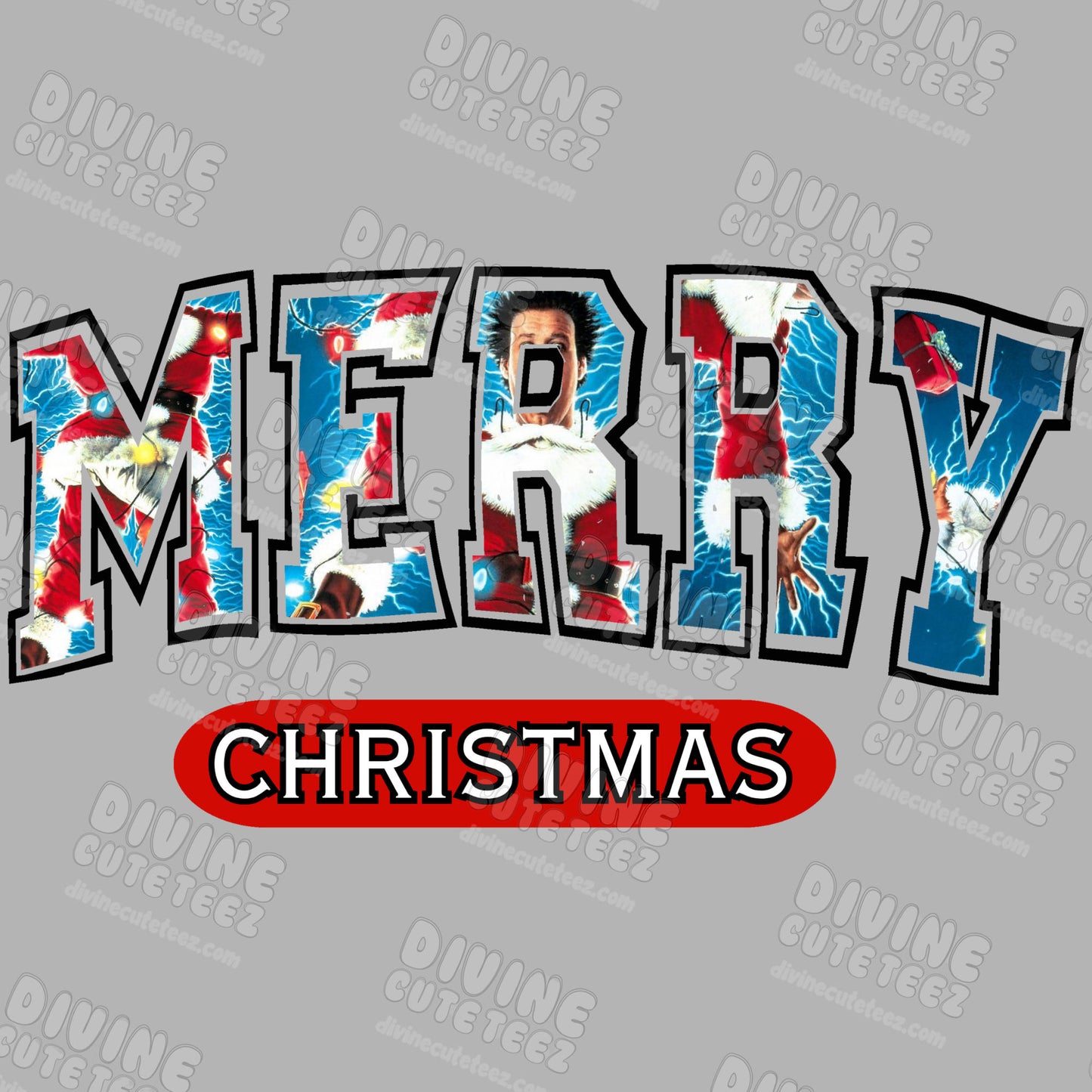 Merry Christmas DTF Transfer