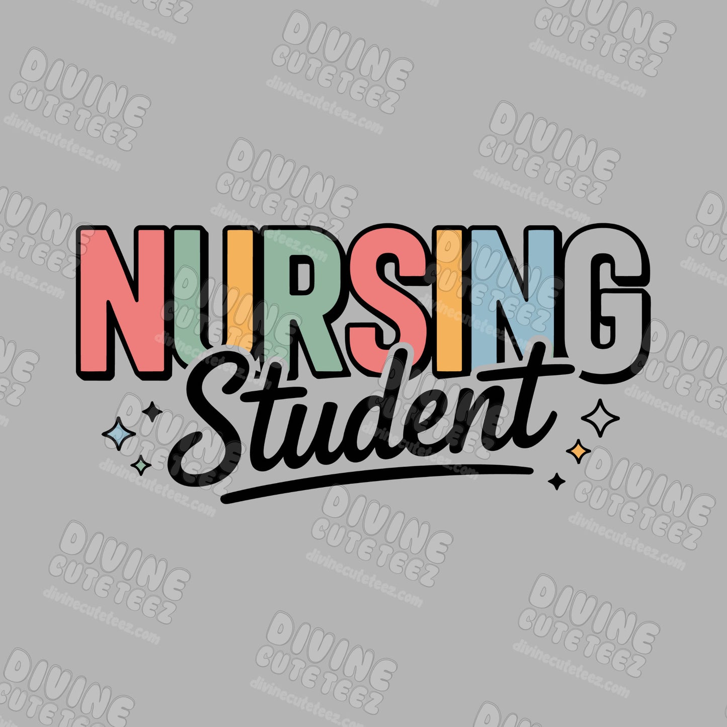 Nursing Student DTF Transfer