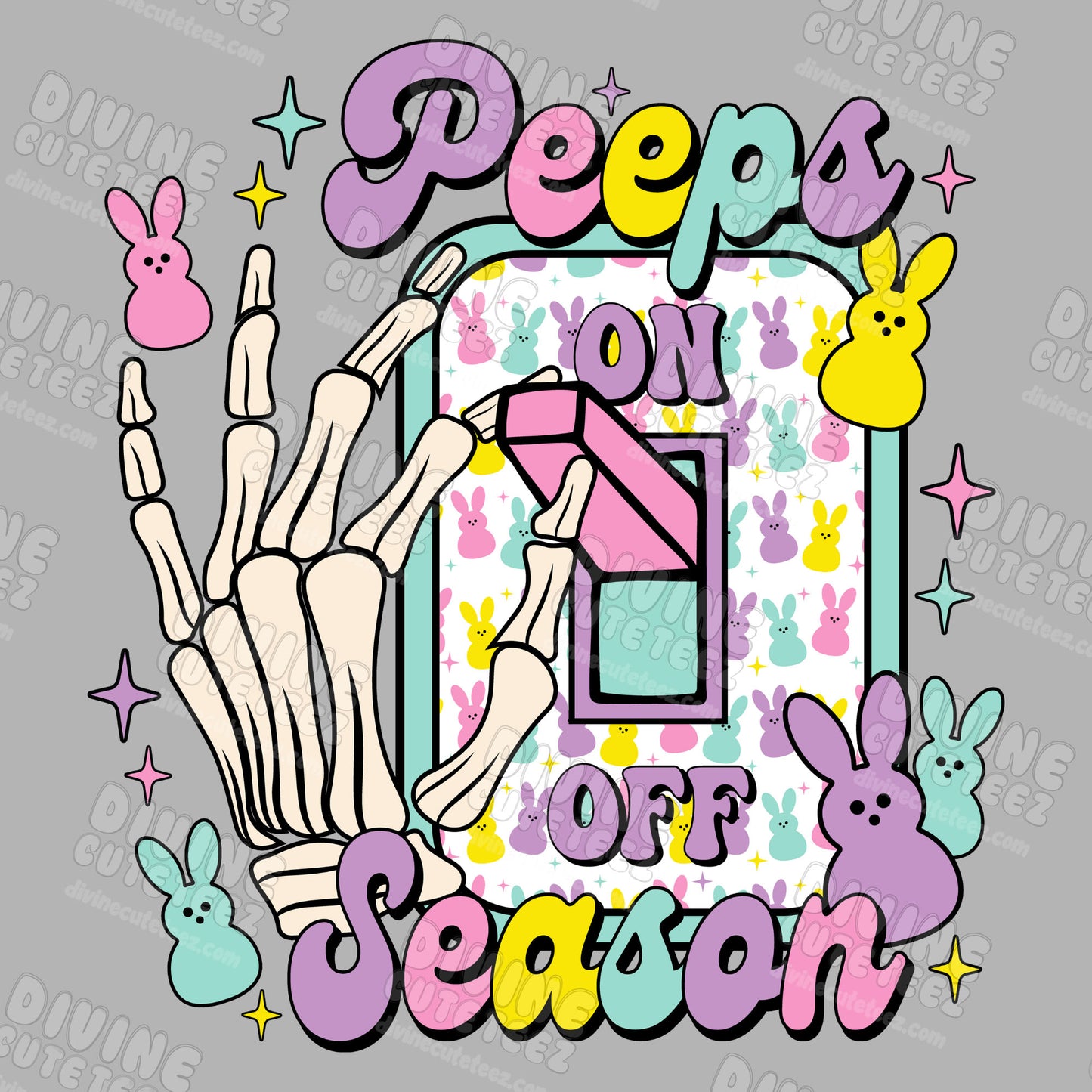 Peeps Season DTF Transfer