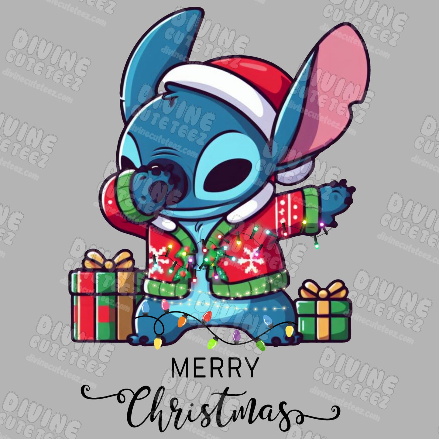 Merry Christmas DTF Transfer