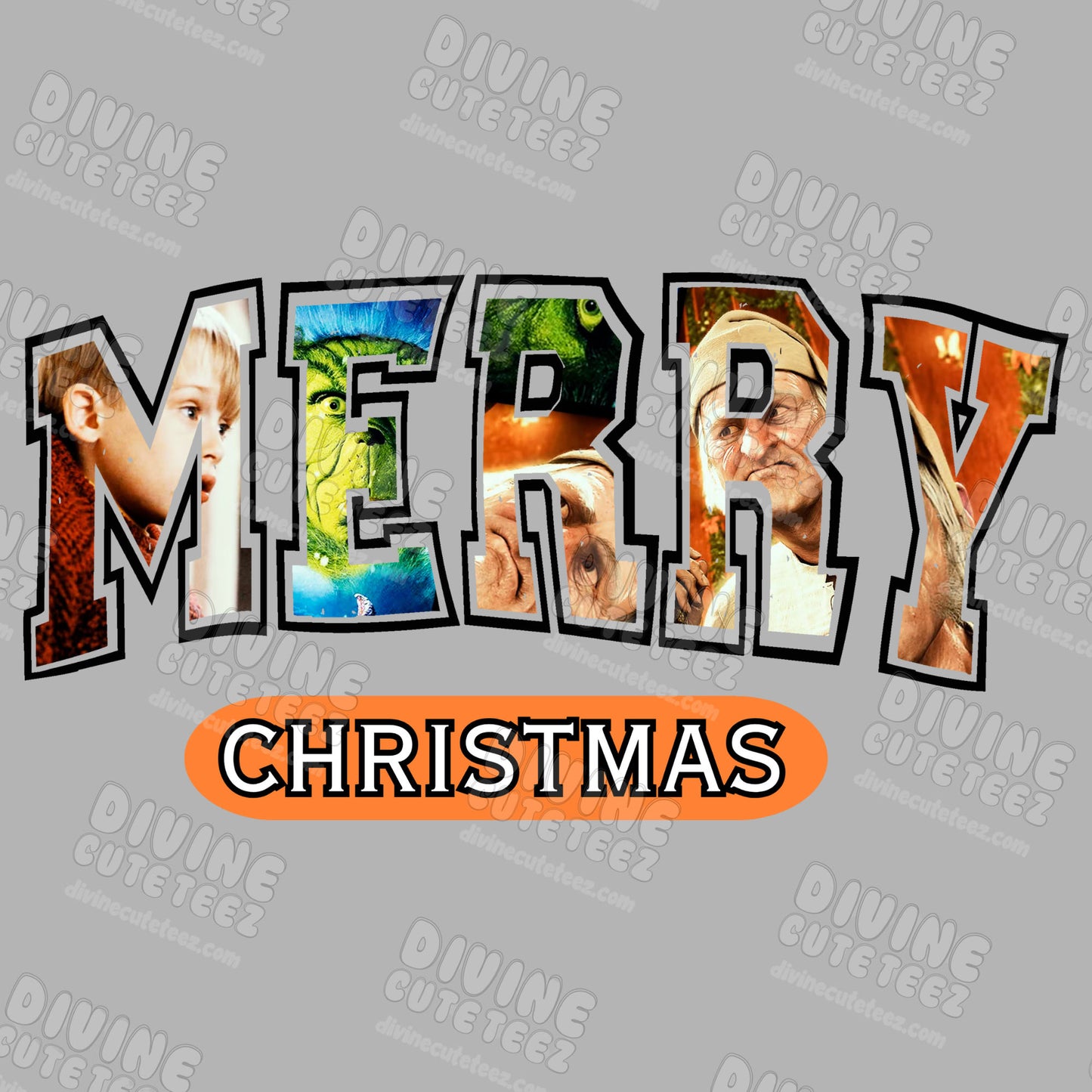 Merry Christmas DTF Transfer