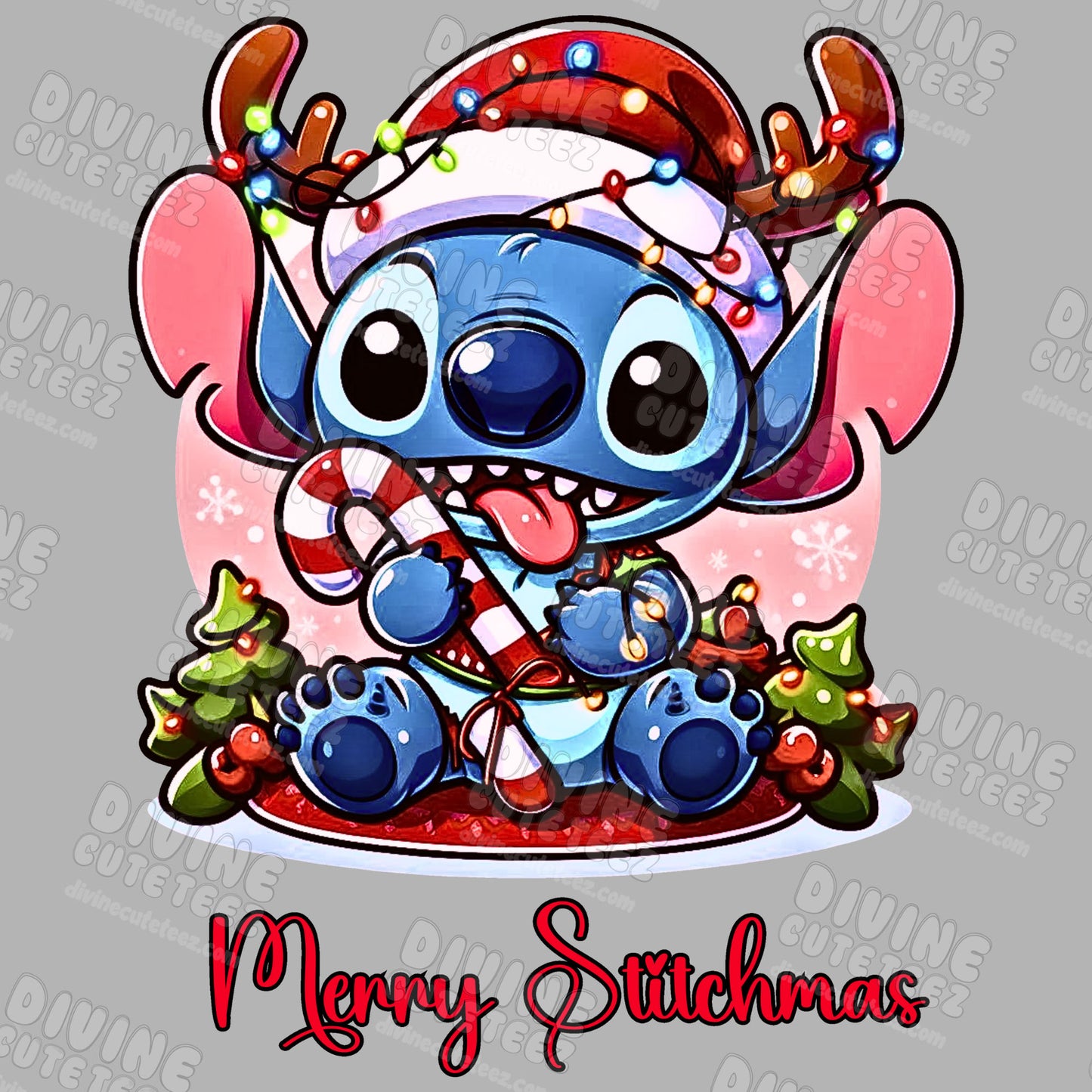 Merry St*tchmas DTF Transfer