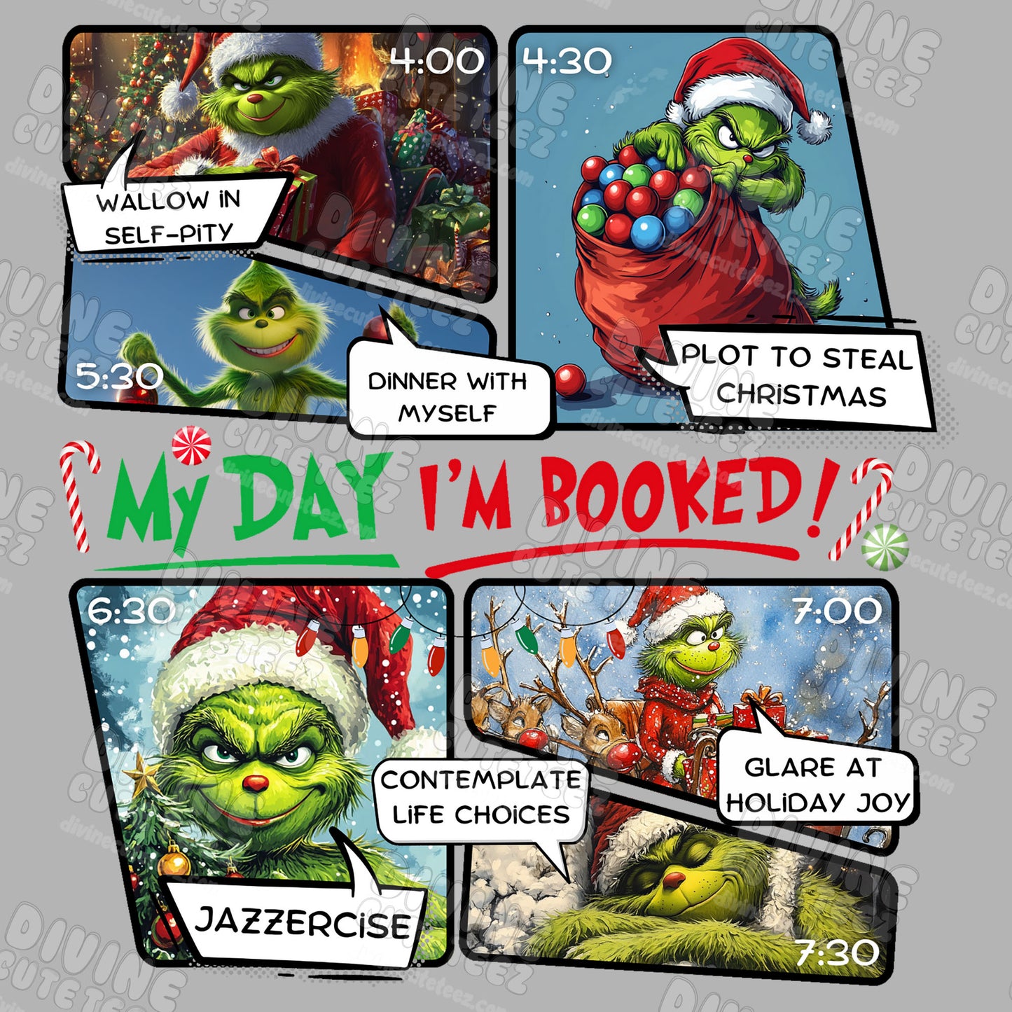 My Day. Im Booked. DTF Transfer