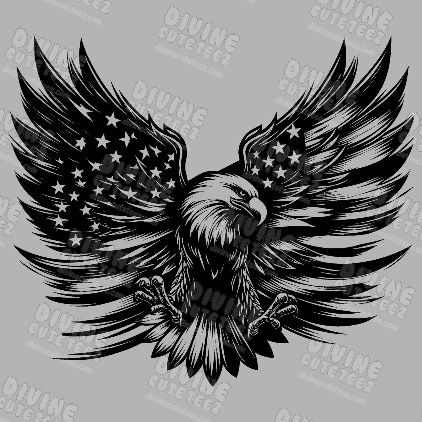 Black Eagle DTF Transfer