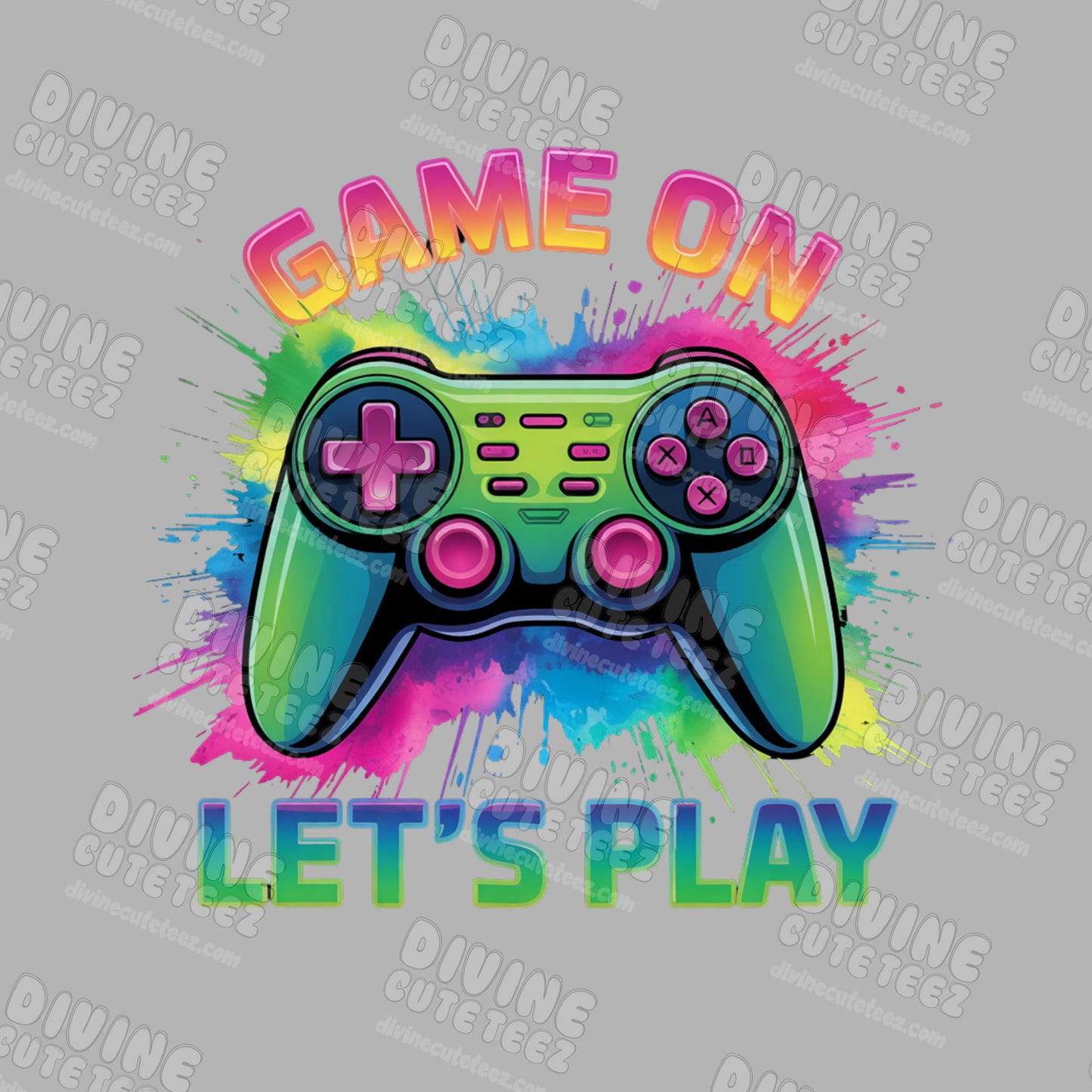 Game On DTF Transfer