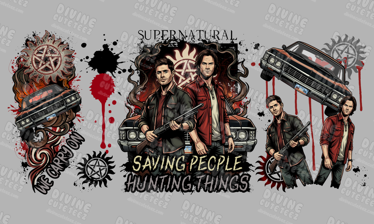 Supernatural 16oz UV-DTF Transfer