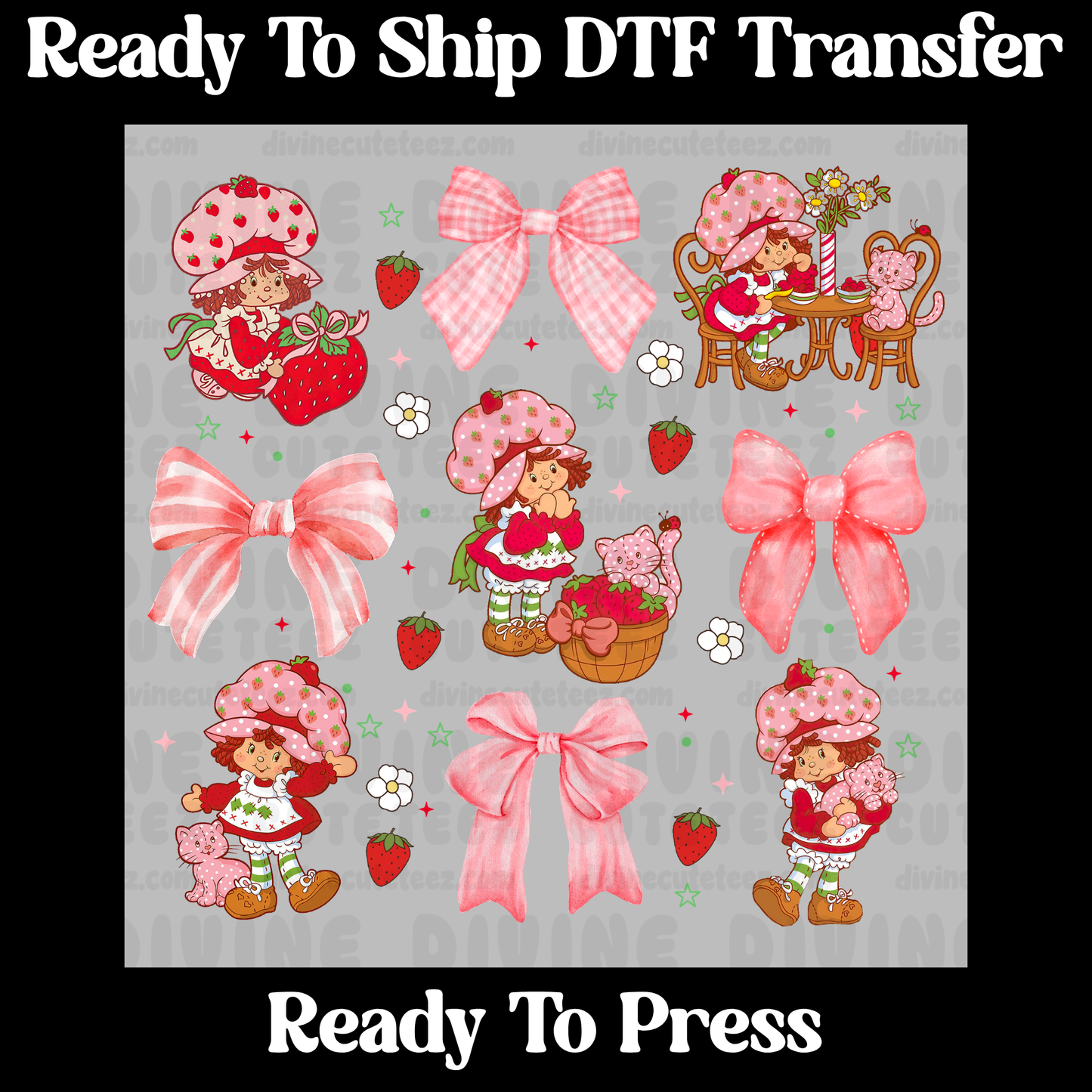 Strawberry Shortcake Collage