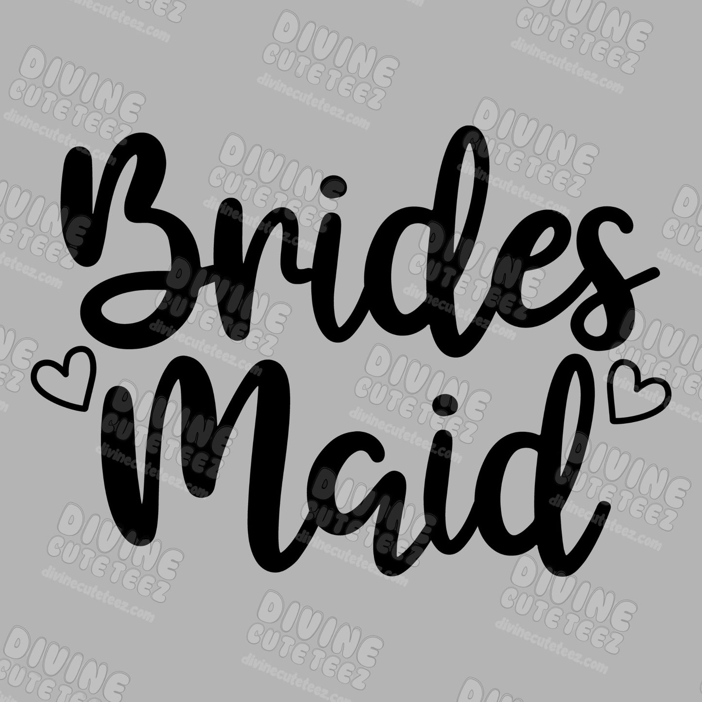 Bridesmaid DTF Transfer