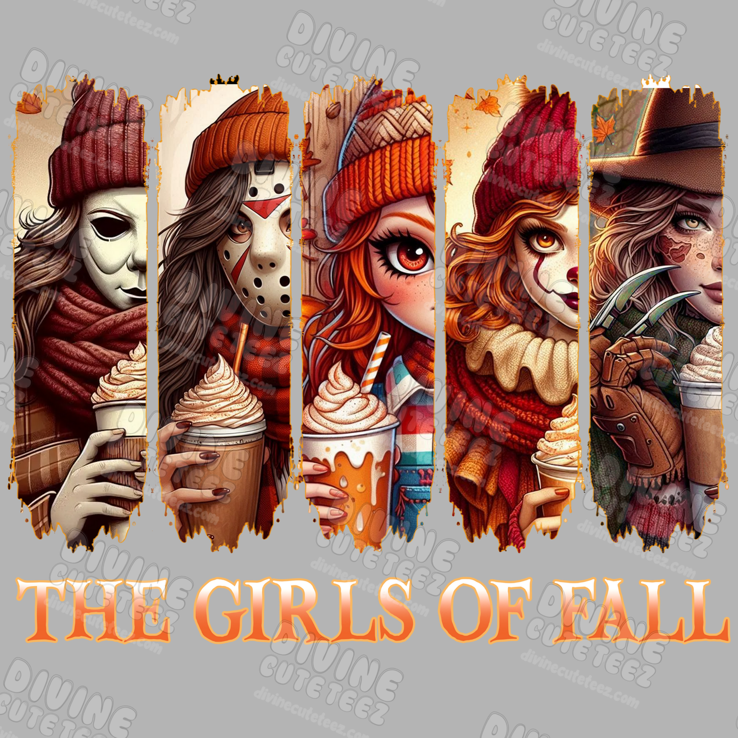 The Girls Of Fall DTF Transfer