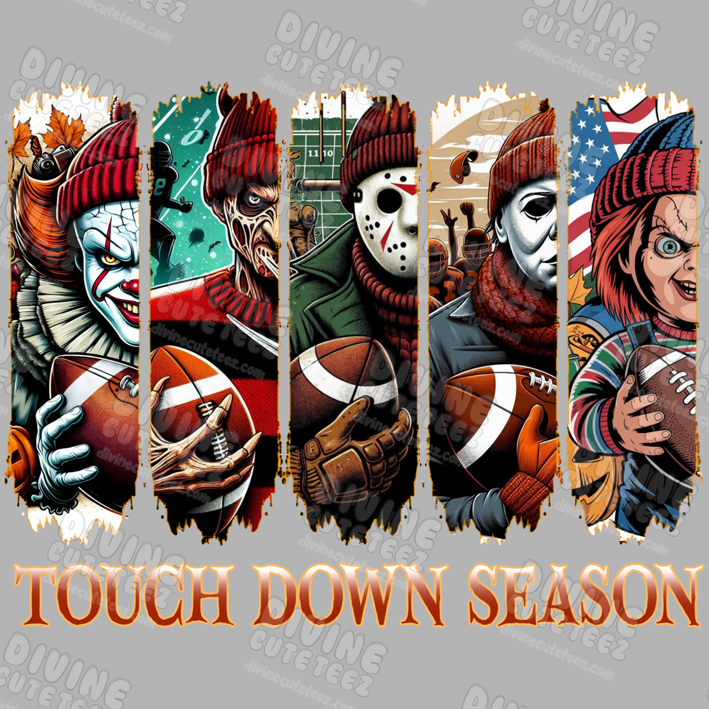 Touch Down Season DTF Transfer