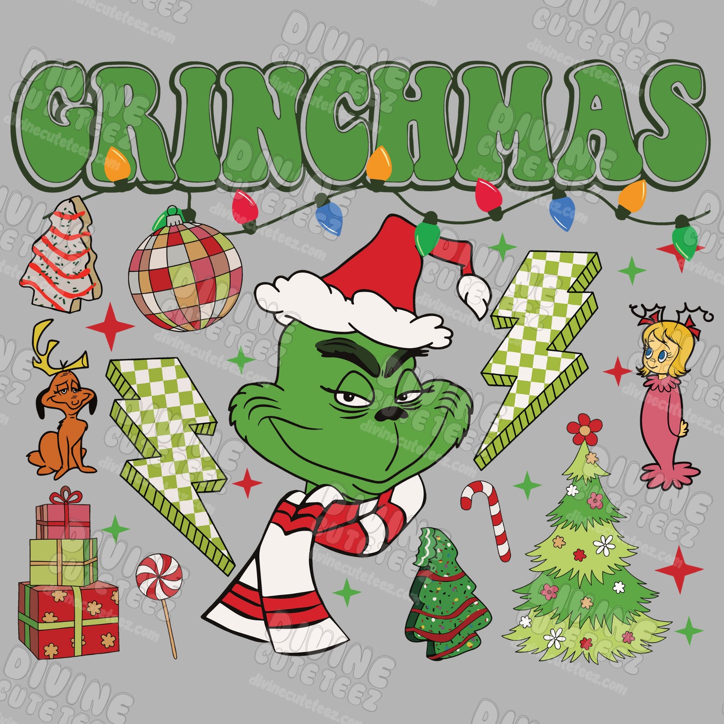 Grinchmas DTF Transfer