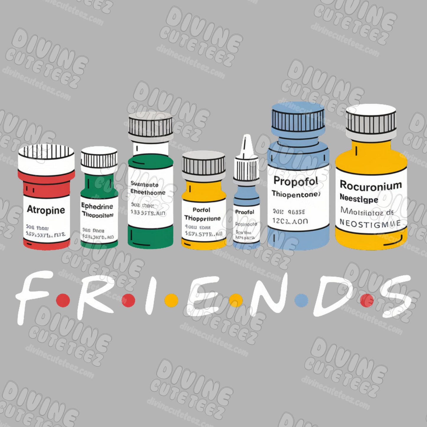 Nurse Friends DTF Transfer