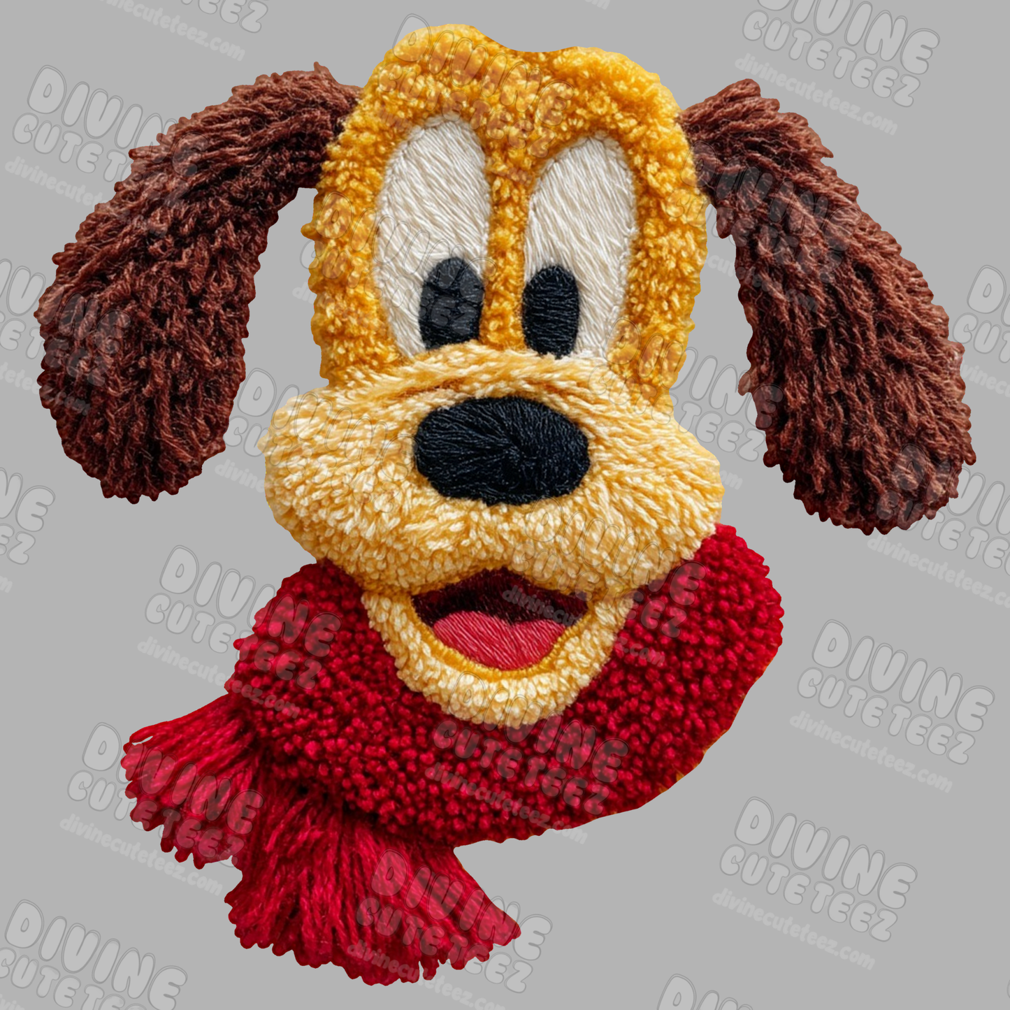 Mickey Yarn Characters DTF Transfer