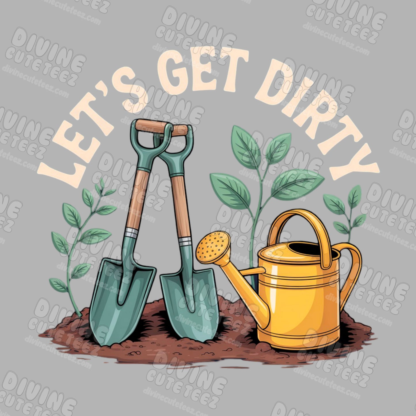 Lets Get Dirty DTF Transfer