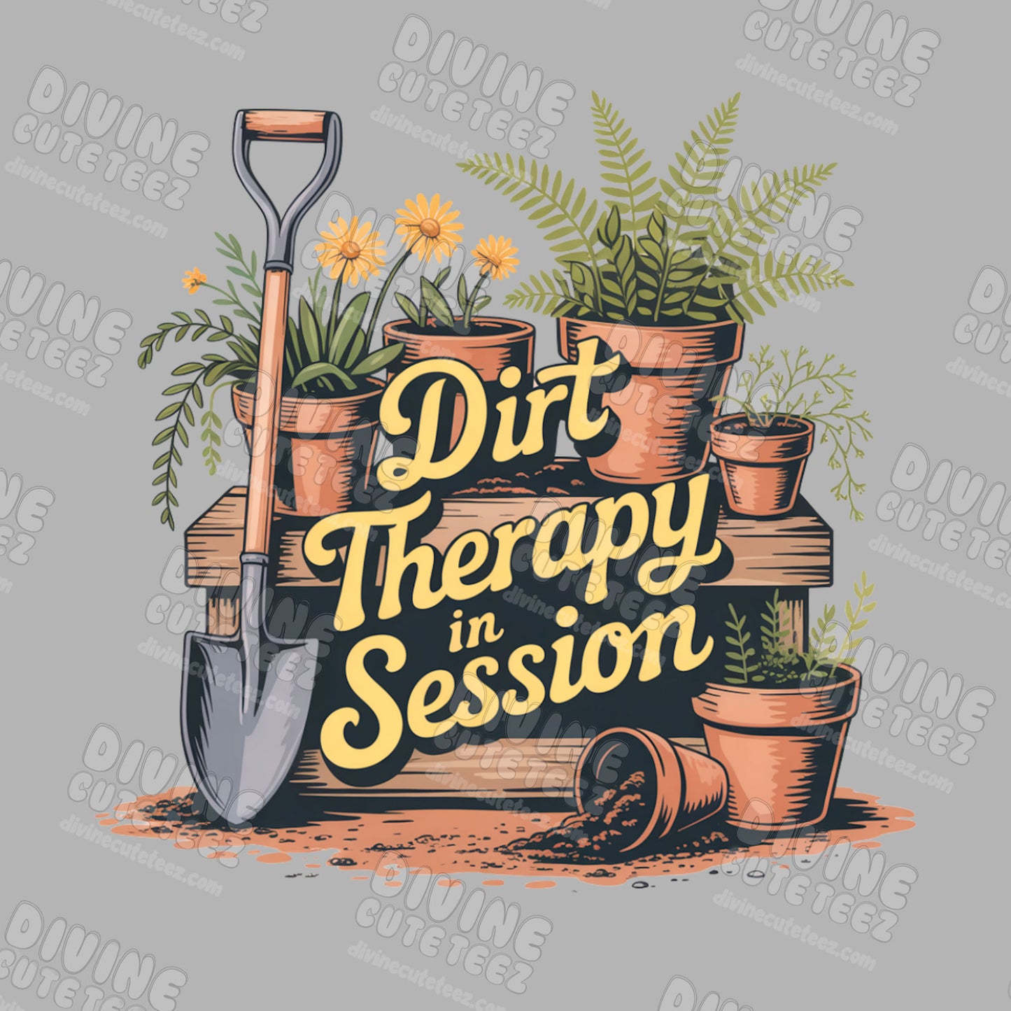 Dirt Therapy DTF Transfer