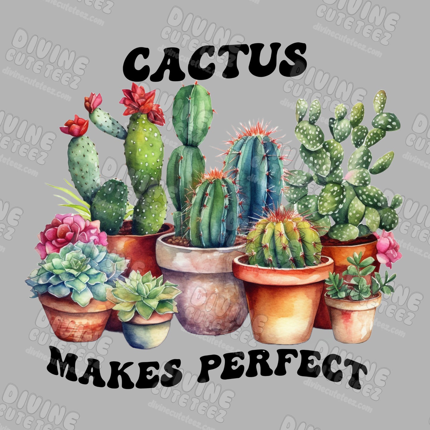 Cactus Makes Perfect DTF Transfer