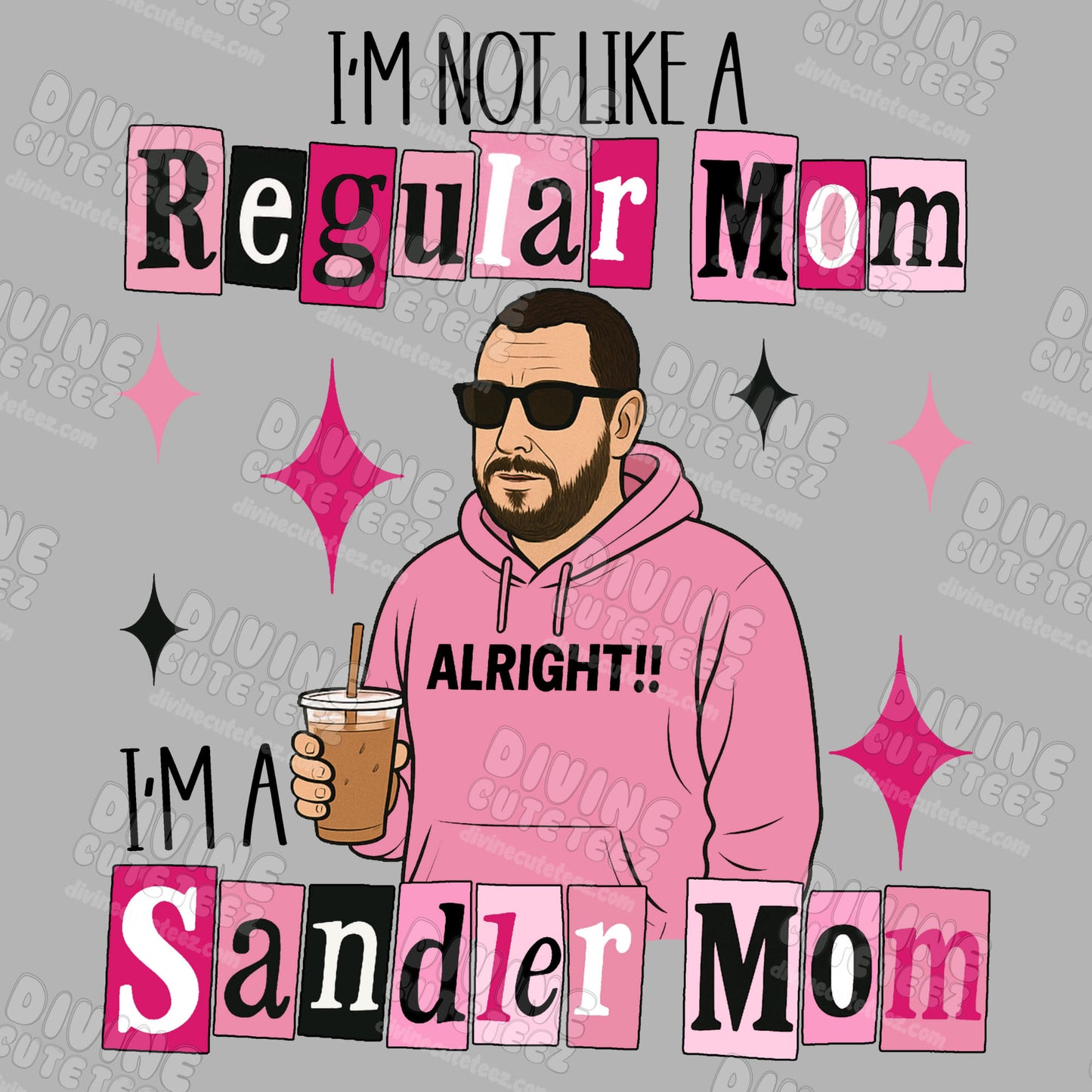 Sandler Mom DTF Transfer