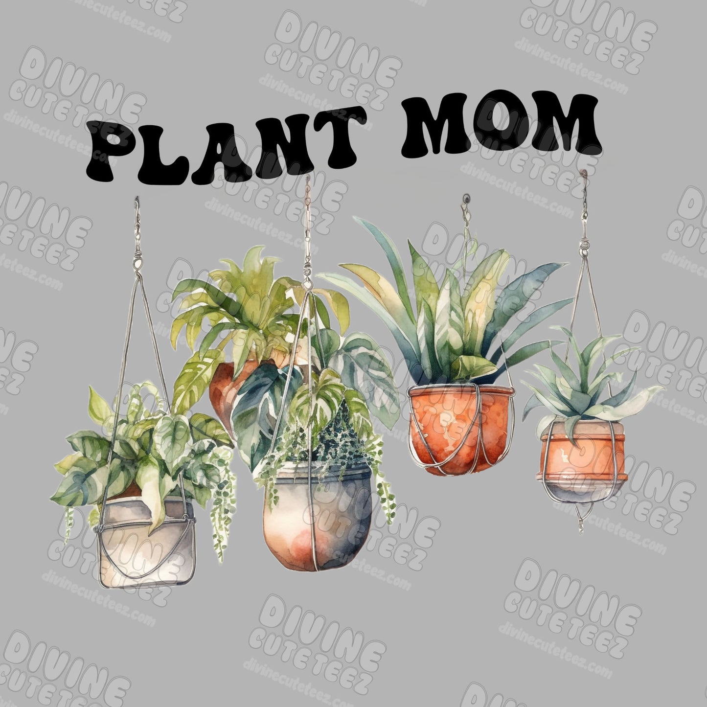 Plant Mom DTF Transfer
