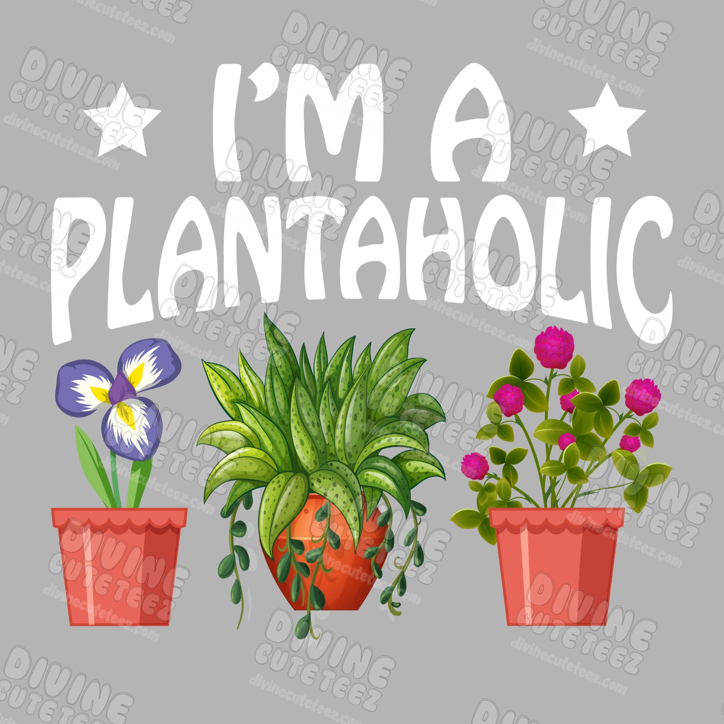 Plantaholic DTF Transfer