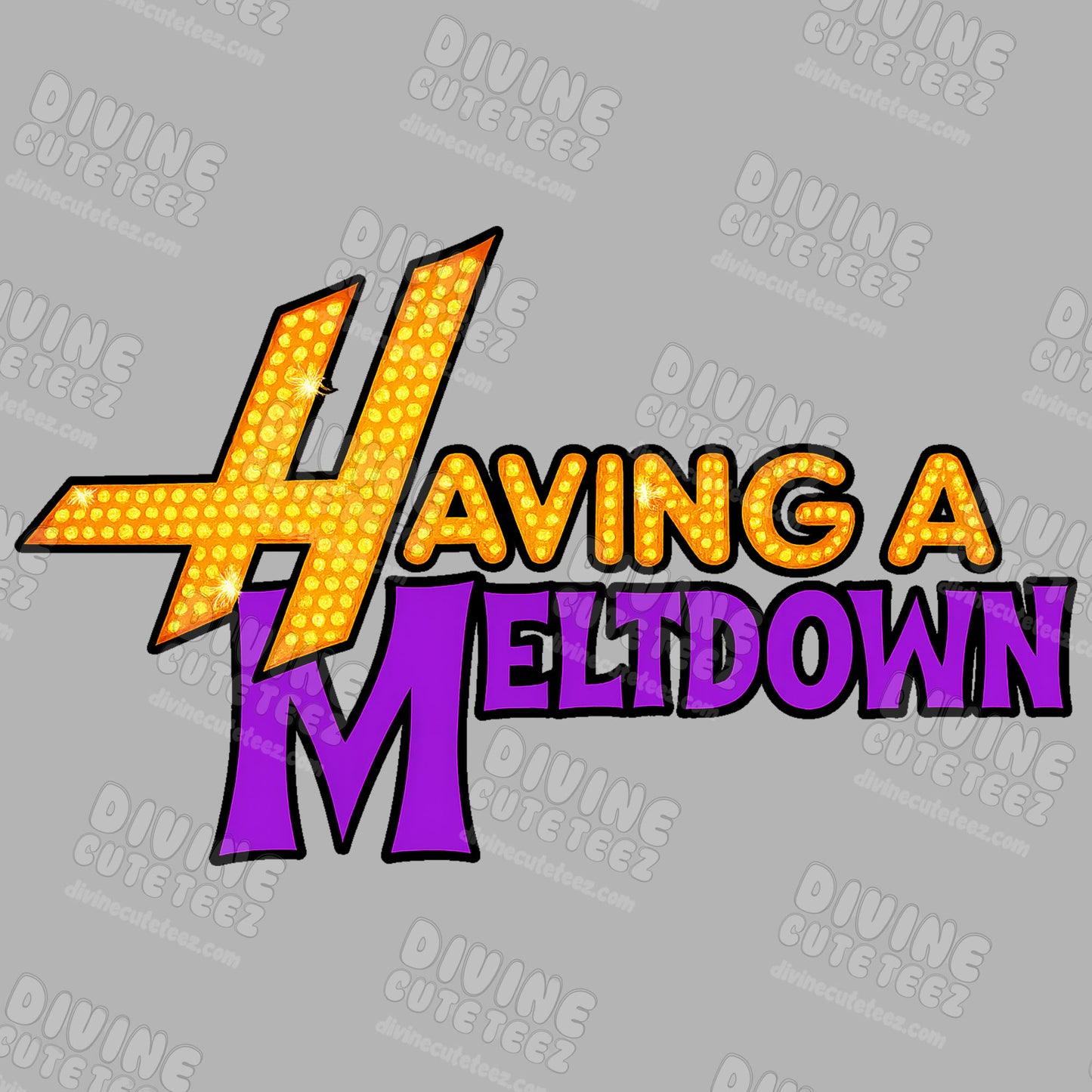 Having a Meltdown DTF Transfer