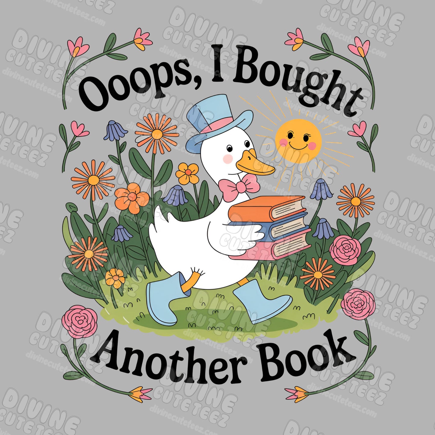 Oops I Bought Another Book DTF Transfer