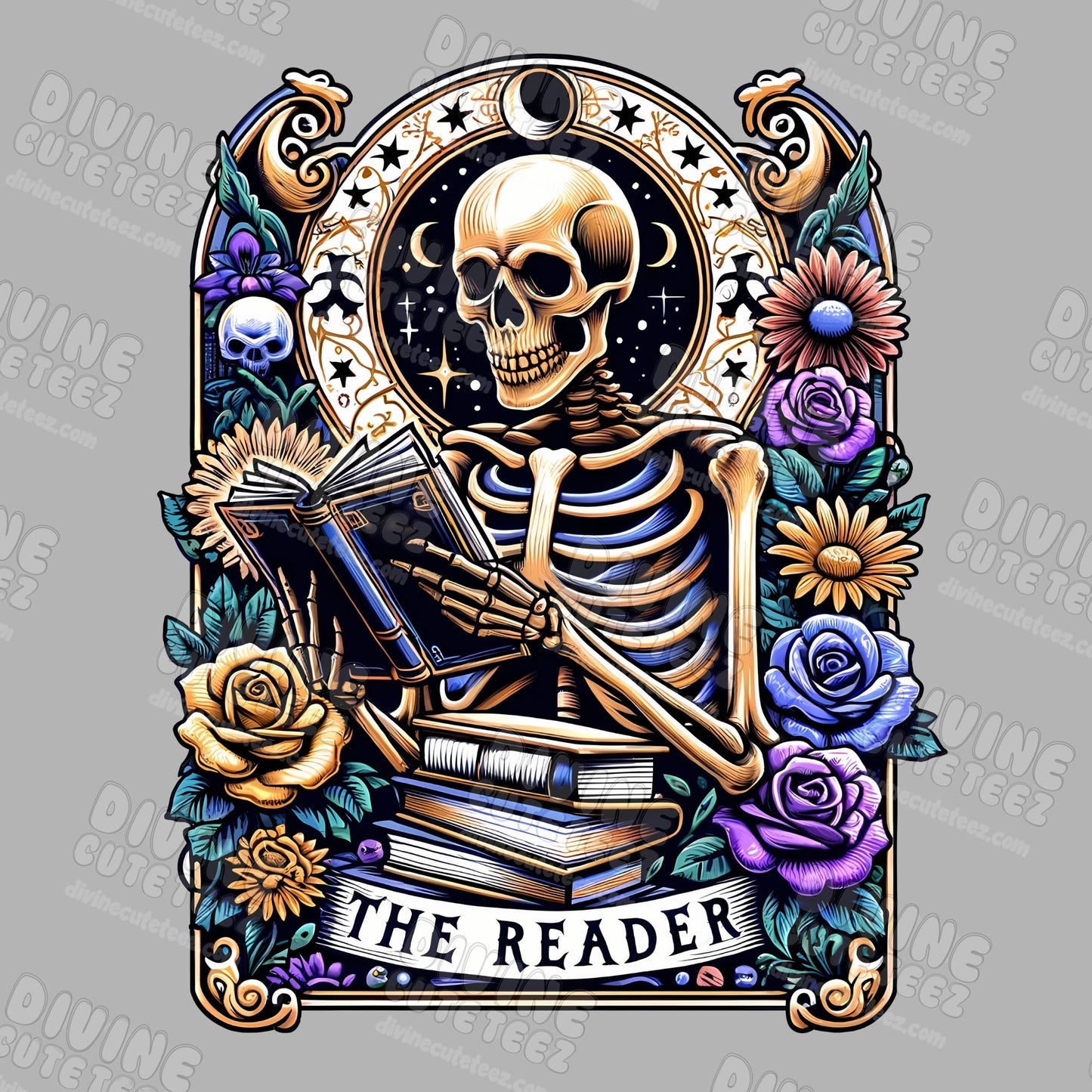 The Reader Tarot DTF Transfer