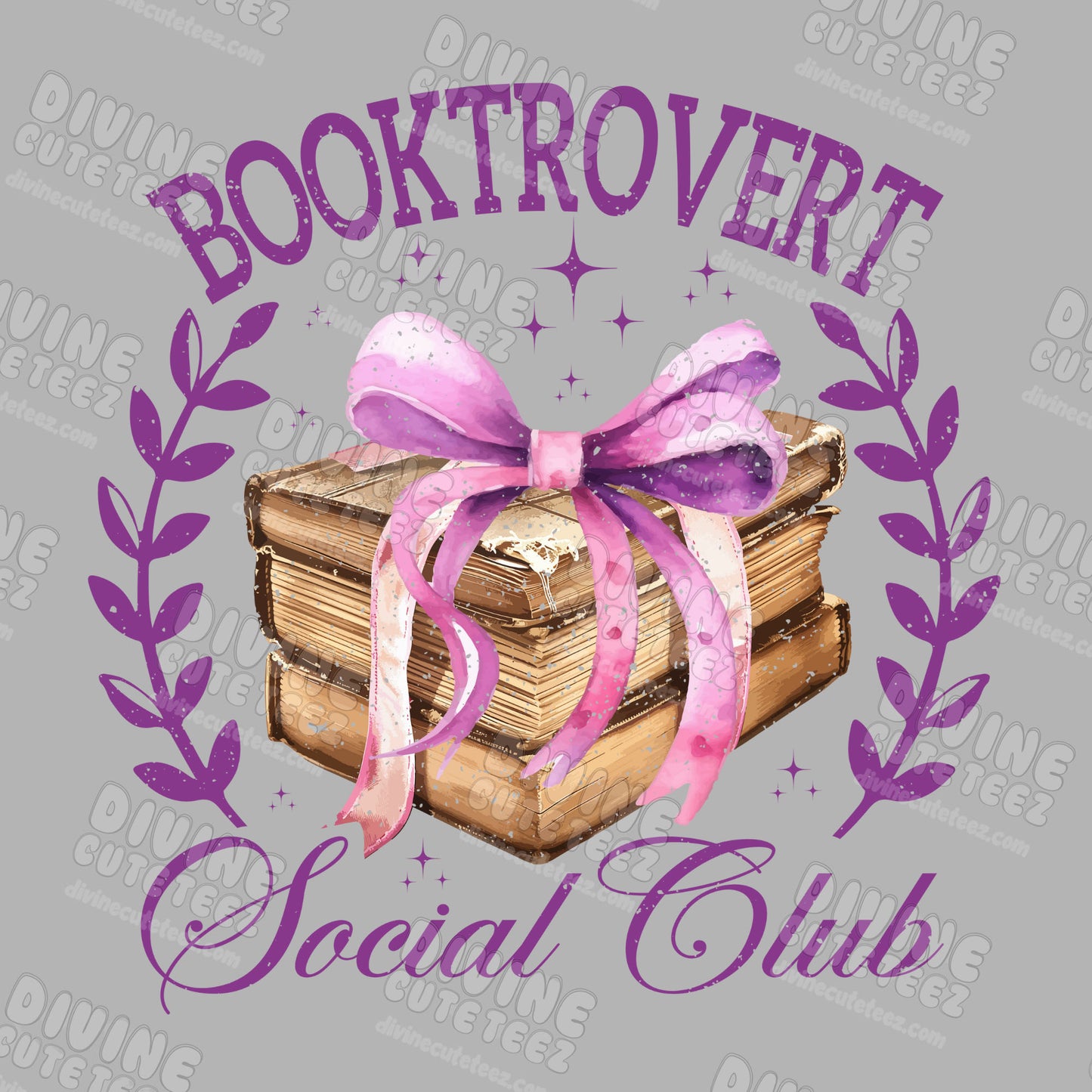 Booktrovert DTF Transfer
