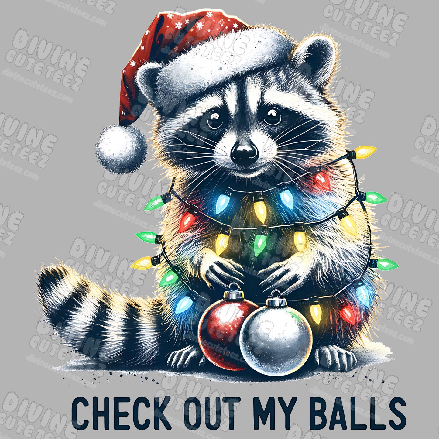 Check Out My Balls DTF Transfer