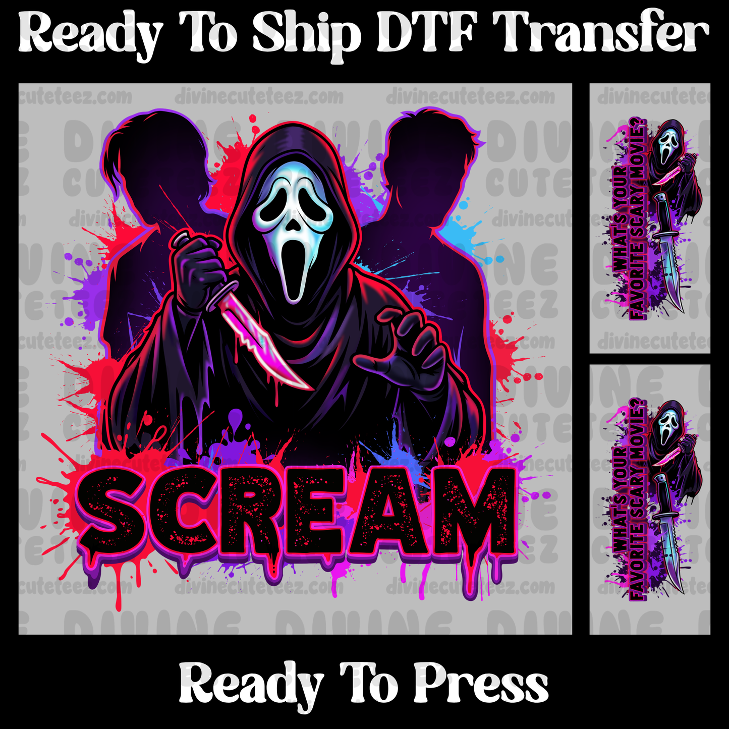 Scream Sleeve Set