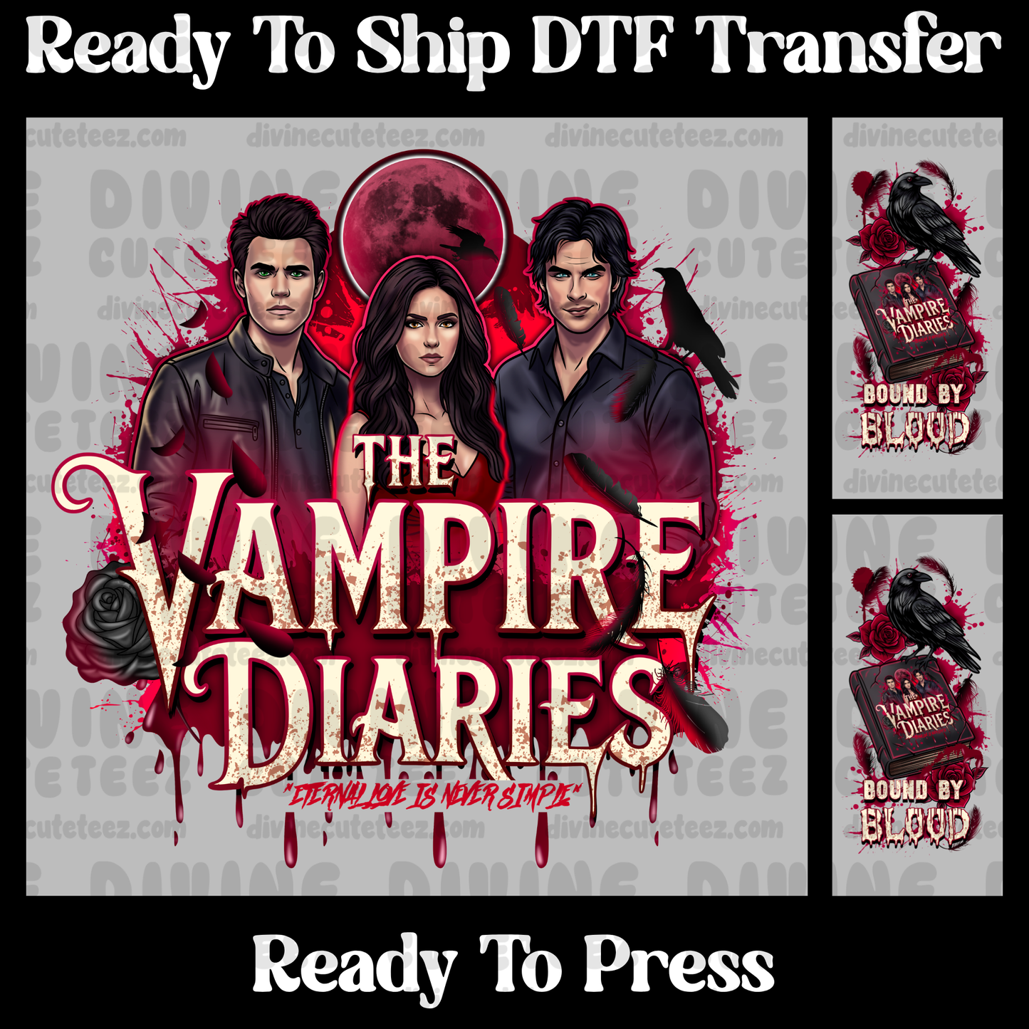 Vampire Diaries Sleeve Set