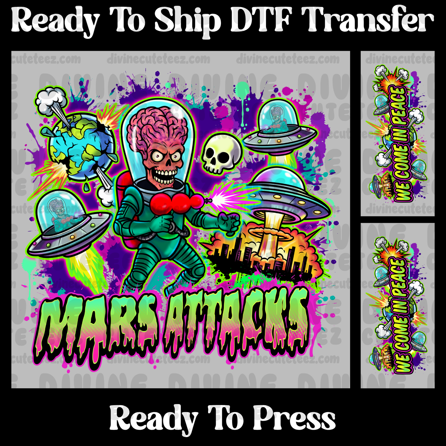 Mars Attacks Sleeve Set