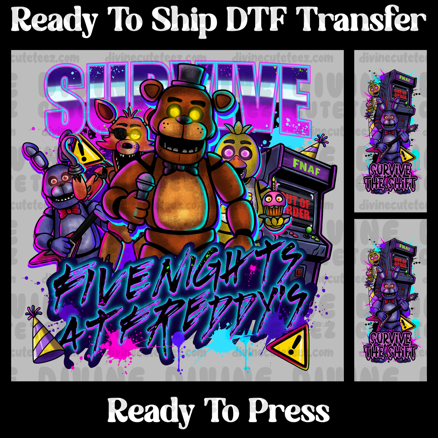 Five Nights At Freddys Sleeve Set