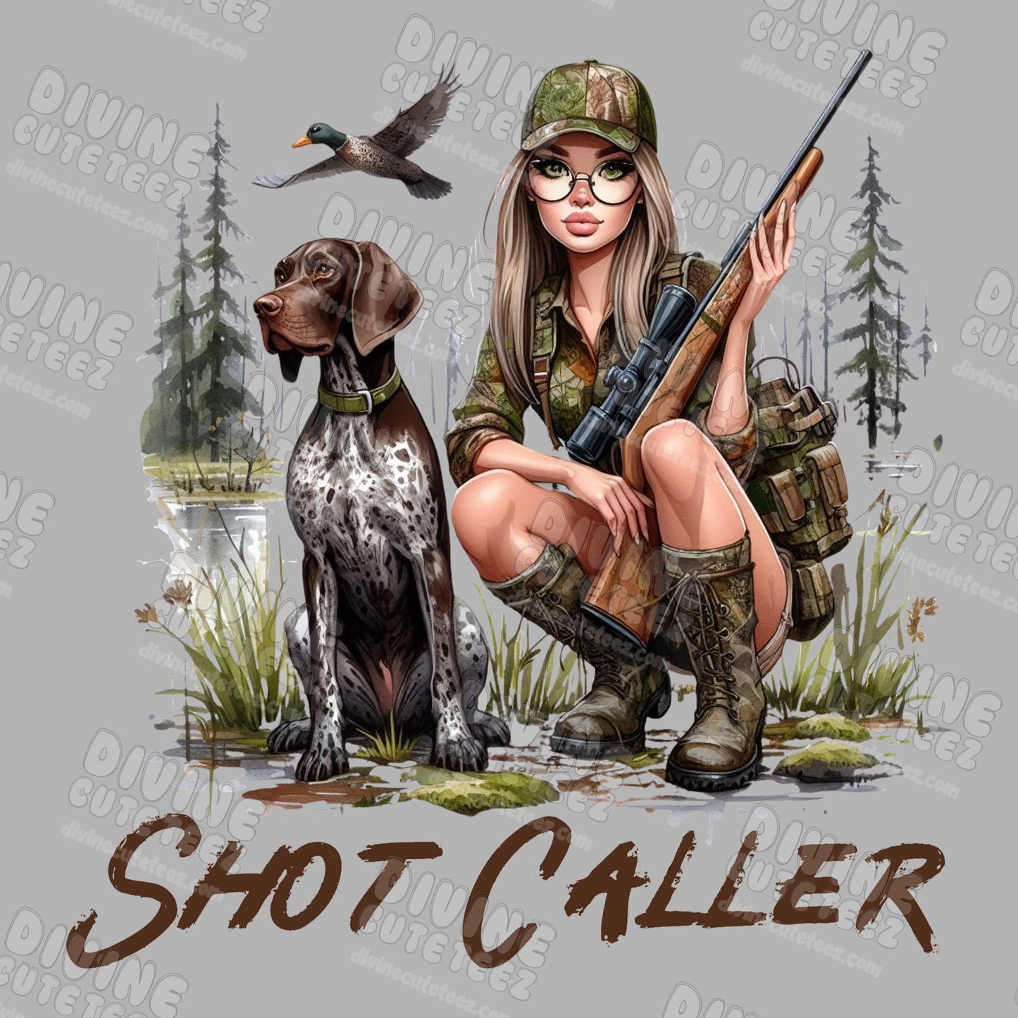 Shot Caller DTF Transfer