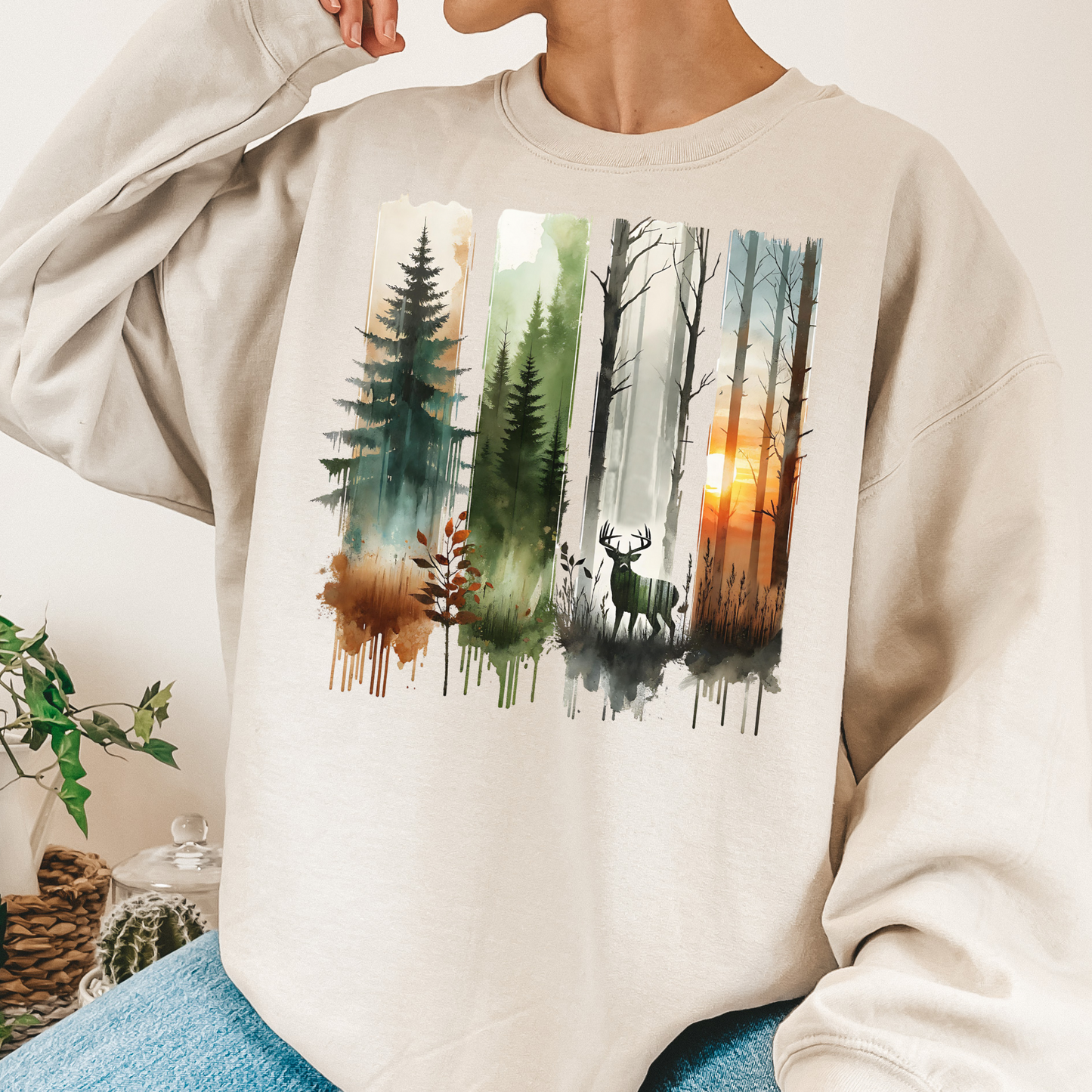 Deer Brush Strokes