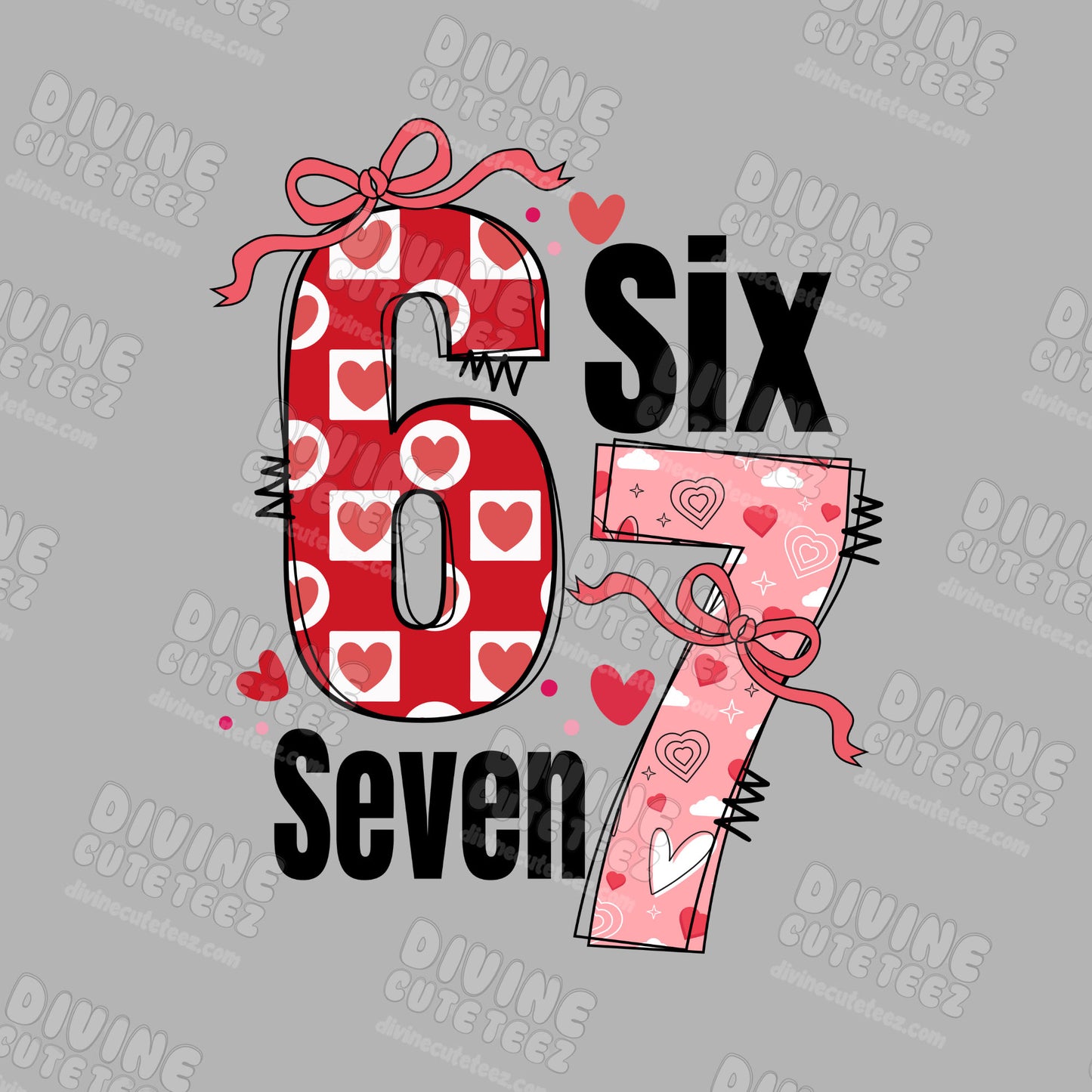 Valentine 6-7 DTF Transfer