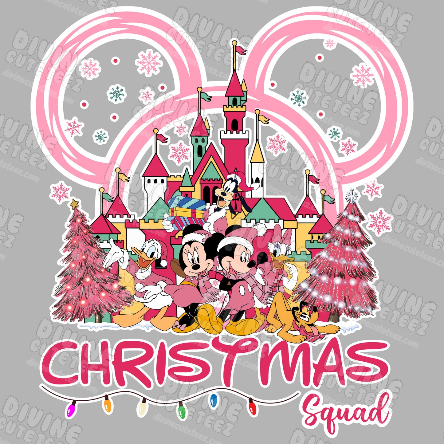Christmas Squad DTF Transfer