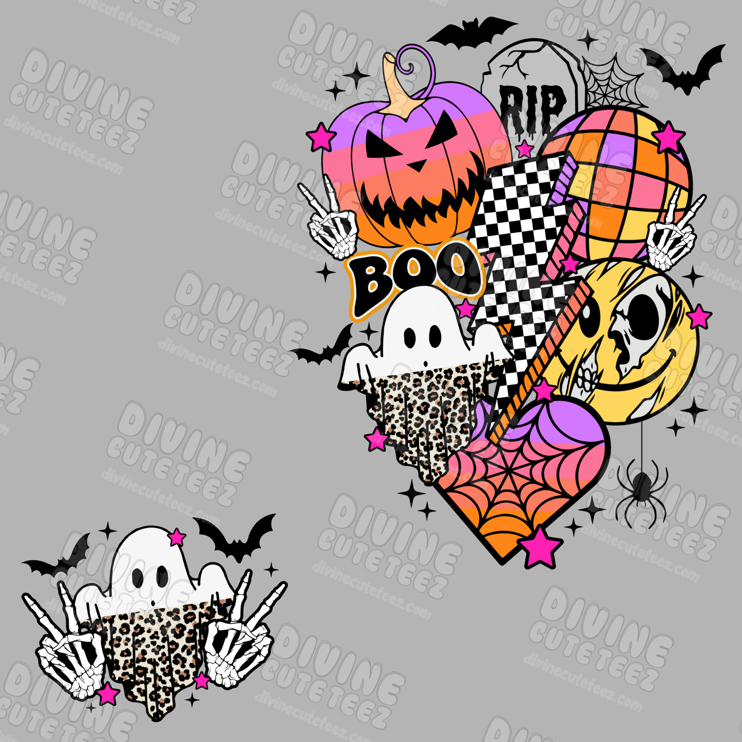 Boo DTF Transfer Set
