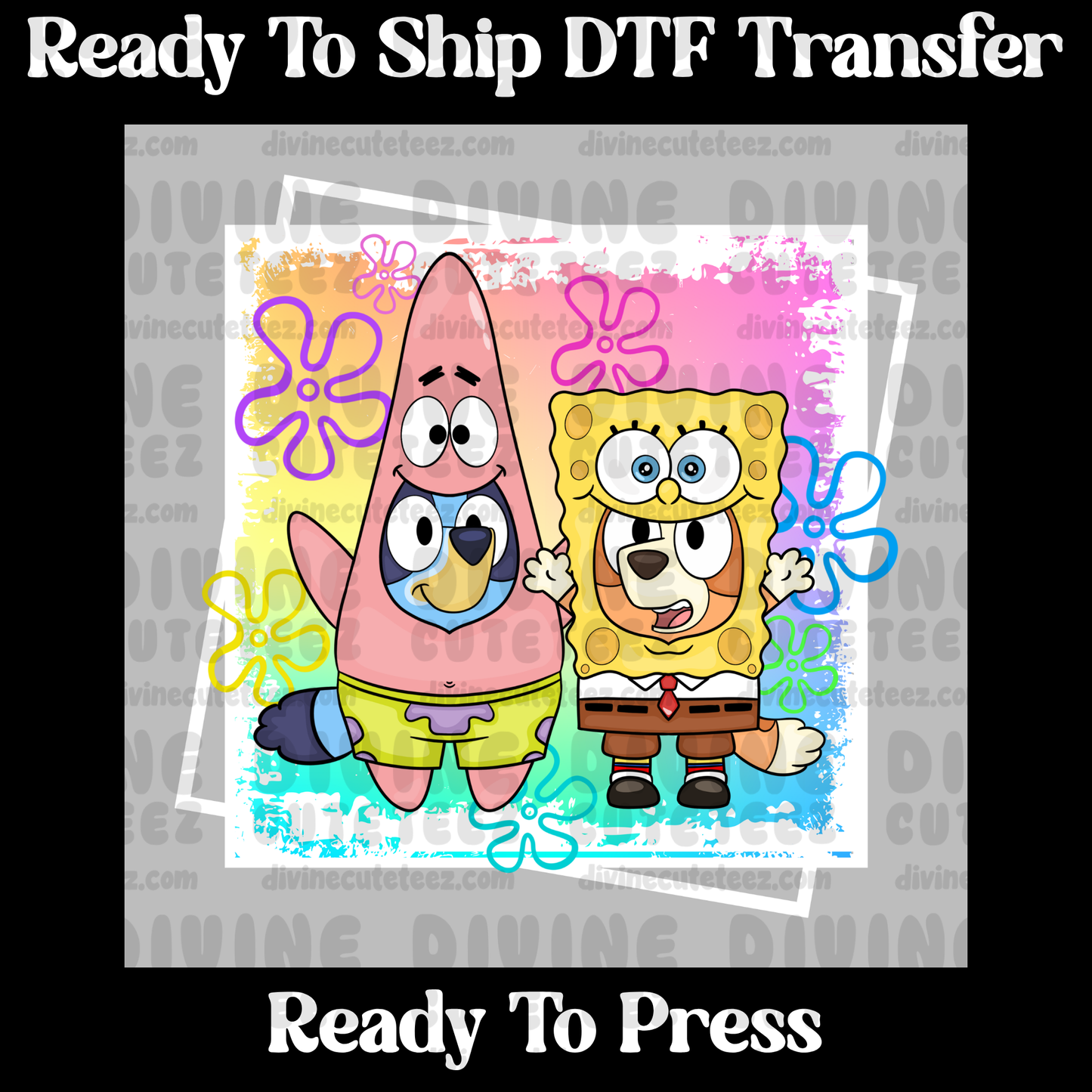 Spongebob Bluey