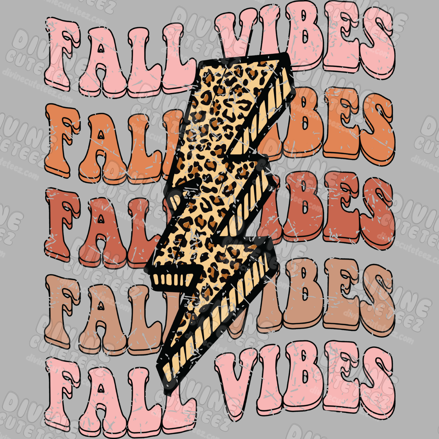 Fall Vibes DTF Transfer