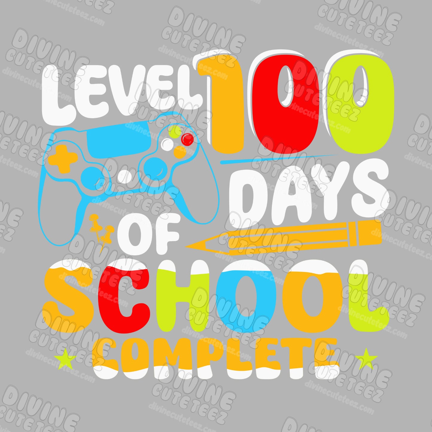 Level 100 Days Complete DTF Transfer