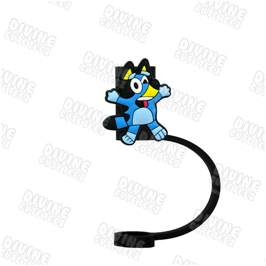 Bluey Straw Topper