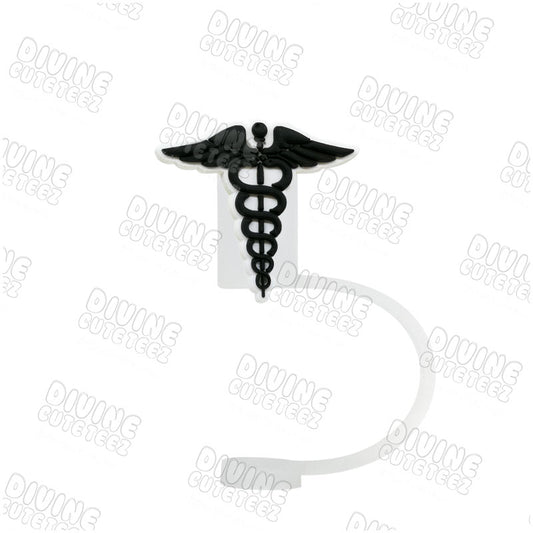 Nurse Logo Straw Topper