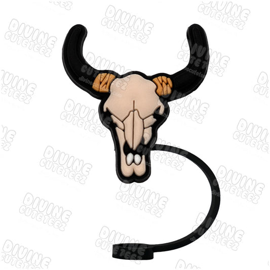 Bullskull Straw Topper