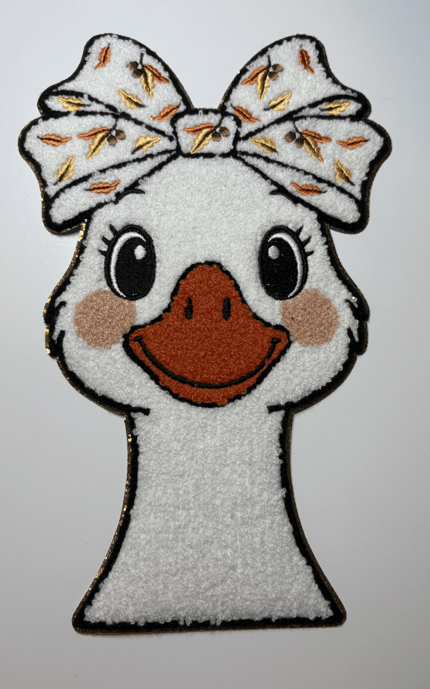 Cute Goose Chenille Patch