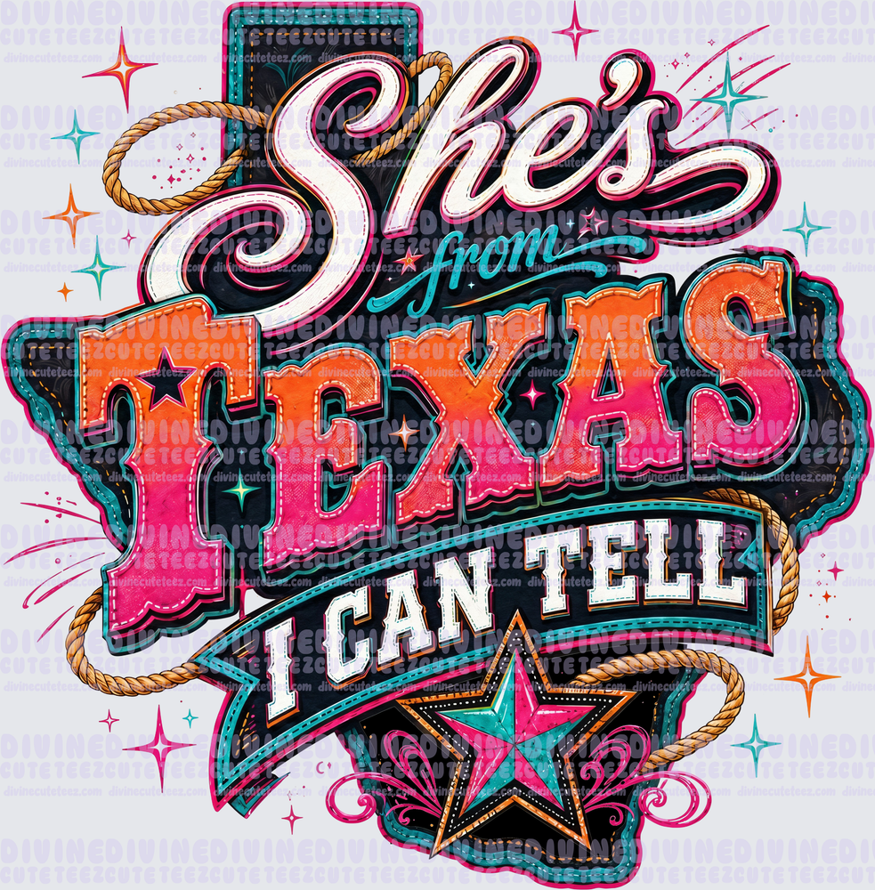 She's from texas