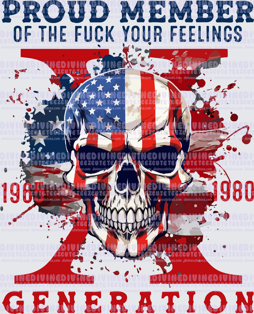 Gen X American Flag